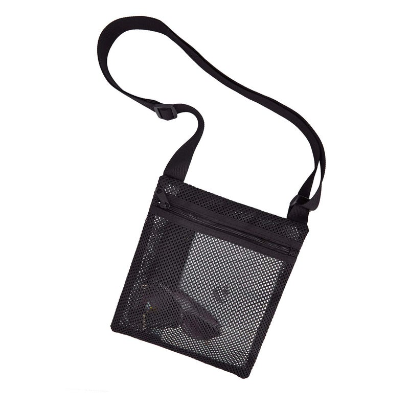 USPECLARE Heavy Duty Semi-Transparent Mesh Purse, See Through Mesh Crossbody Bag with Inner Pocket for Commuting, Swimming, Travel, Beach, Outdoor Sports - Image 2